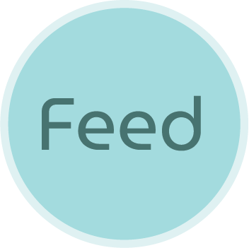 feed button